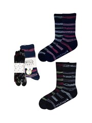 Bleu - Wild Feet Chaussettes de loisirs thermiques Lot 4 - Image 9 of 13