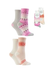 Wild Feet Pink Leisure to Lounge Super Soft Cosy Socks - Image 7 of 8