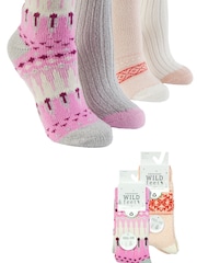 Wild Feet Pink Leisure to Lounge Super Soft Cosy Socks - Image 8 of 8