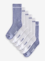 TORE White Sports Socks - Image 1 of 10