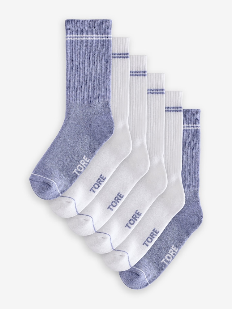 TORE White Sports Socks - Image 1 of 10