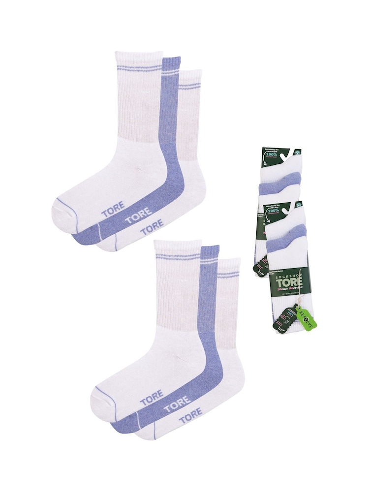 TORE White Sports Socks - Image 2 of 10