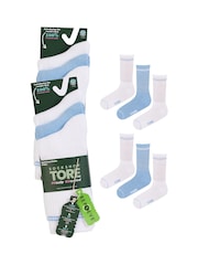 TORE White Sports Socks 6 Pack - Image 2 of 15