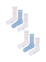 TORE White Sports Socks 6 Pack - Image 4 of 15