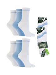 TORE White Sports Socks 6 Pack - Image 8 of 15