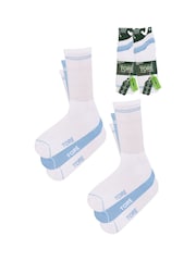 TORE White Sports Socks 6 Pack - Image 9 of 15