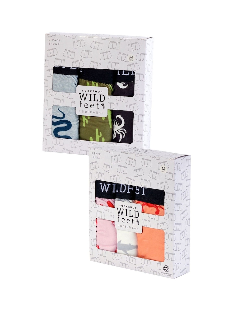 Wild Feet Pink Super Fun Novelty Underwear - Image 5 of 12