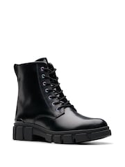 Clarks Black Standard Fit (F) Evyn Top Boots - Image 3 of 7