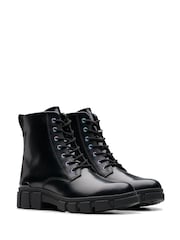 Clarks Black Standard Fit (F) Evyn Top Boots - Image 4 of 7
