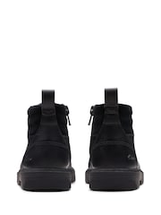 Clarks Black Leather LorcamTrail Boots - Image 5 of 7