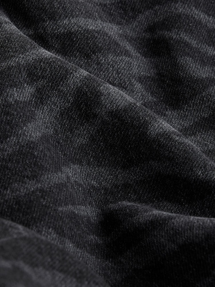 Zebra Print 100% Cotton Short Sleeve Denim T-Shirt Dress - Image 7 of 9