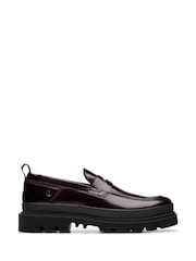 rdeča - Clarks nubuk Badell Step čevlji - Slika 1 iz 7