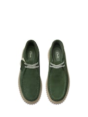 Зеленый - Clarks Замшевые ботинки Torhill Hi - Изображение 5 из 7