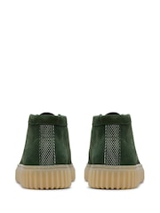 Зеленый - Clarks Замшевые ботинки Torhill Hi - Изображение 6 из 7