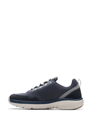 Clarks Blue Combi Pro Knit Shoes - Image 2 of 7