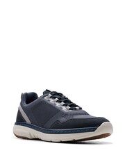 Clarks Blue Combi Pro Knit Shoes - Image 3 of 7