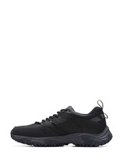 Clarks Black Leather ATL Walk Go WP Shoes - Image 2 of 7