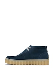 Clarks Blue Suede Torhill Hi Boots - Image 2 of 7