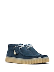 Clarks Blue Suede Torhill Hi Boots - Image 4 of 7