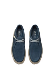 Clarks Blue Suede Torhill Hi Boots - Image 5 of 7