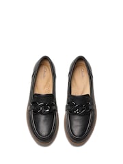 Clarks Black Leather Zylah May Shoes - Image 6 of 7