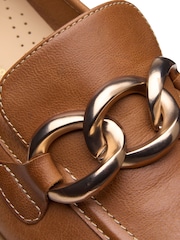 Clarks Brown Wide Fit (E) Sarafyna Iris Leather Shoes - Image 8 of 8