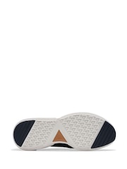 Clarks Blue Leather Craft Pace Shoes - Image 7 of 7