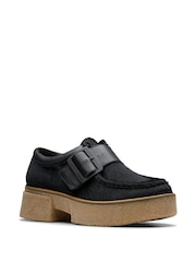 Clarks Black Interest Linoso Monk Shoes - Image 3 of 7