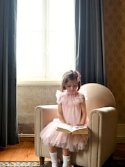 Angels Face Pink Andrea Spotted Tulle Dress - Image 2 of 6