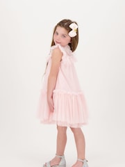 Angels Face Pink Andrea Spotted Tulle Dress - Image 4 of 6