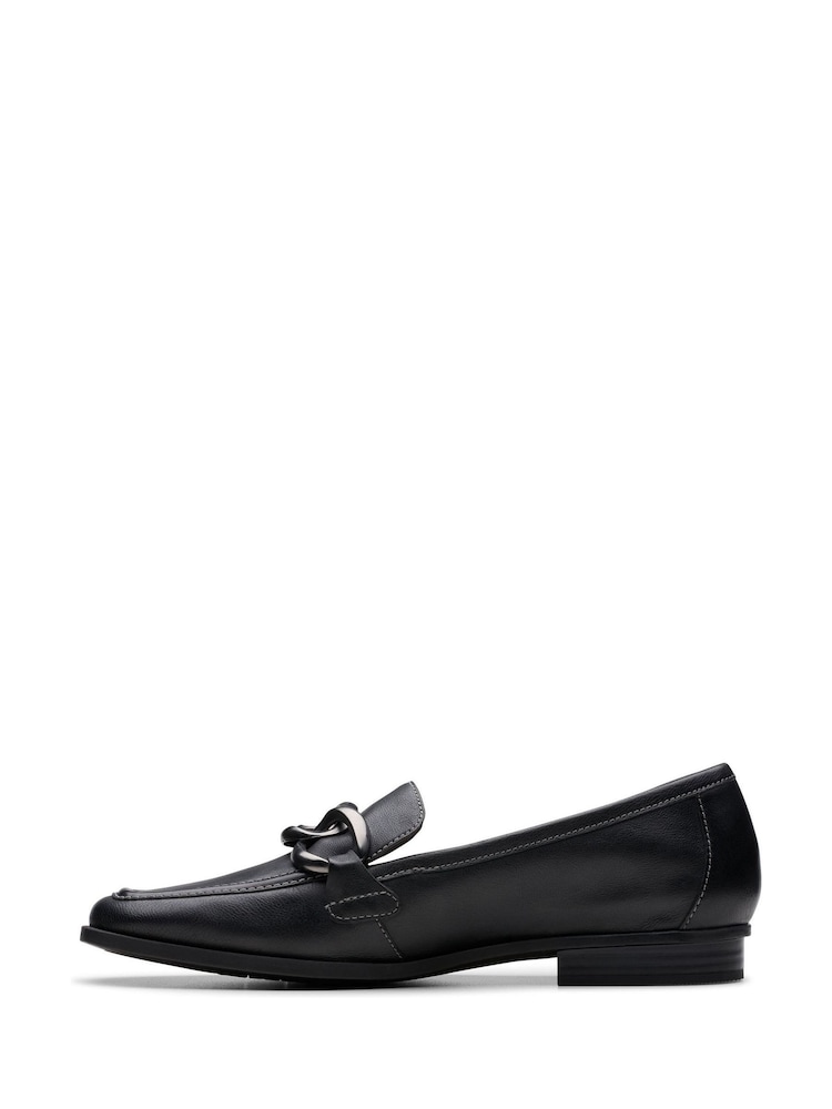 črna - Usnjeni čevlji Clarks Sarafyna Iris - Slika 2 iz 8