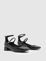 Schuh Sandie Patent Mary Jane črna barva - Slika 2 iz 4