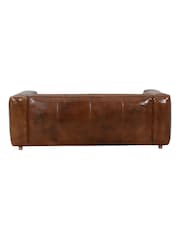 London Leather Classic Cognac Metro 2 Seater Sofa - Image 7 of 8