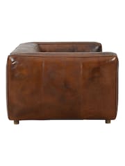 London Leather Classic Cognac Metro 2 Seater Sofa - Image 8 of 8