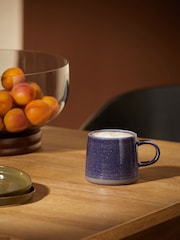 MADE.COM Indigo Speckle Breta Mug - Image 2 of 6