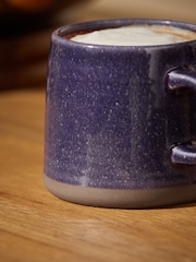 MADE.COM Indigo Speckle Breta Mug - Image 5 of 6