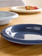MADE.COM Set of 4 Blue Quell Side Plates - Image 2 of 3