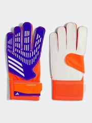 adidas Red/Blue Predator Training Goalkeeper Gloves - Image 1 of 3