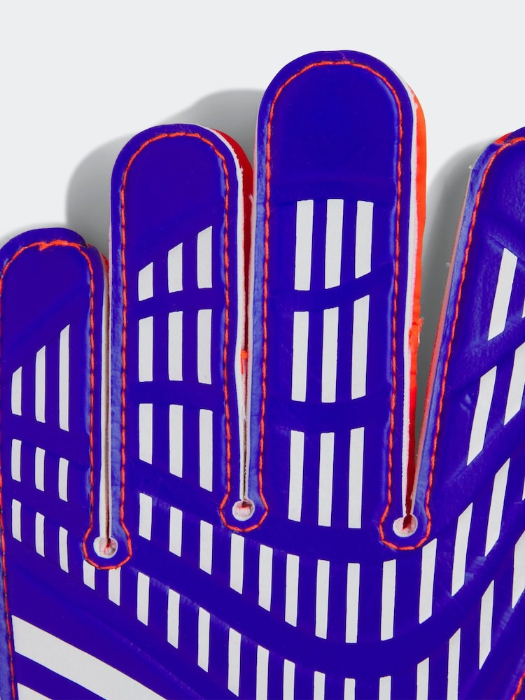adidas Red/Blue Predator Training Goalkeeper Gloves - Image 2 of 3