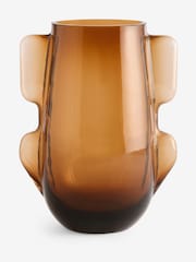 MADE.COM Brown Mira Glass Vase - Image 4 of 4
