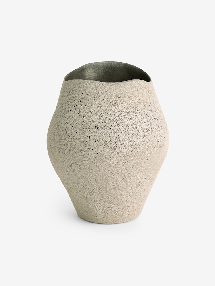 MADE.COM Natural Calisto Vase - Image 3 of 3