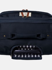 Joules Navy Blue Medium 4 Wheel Soft Suitcase - Image 6 of 9