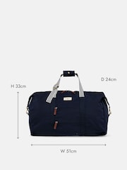 Joules Coast Navy Duffle Bag - Image 3 of 7