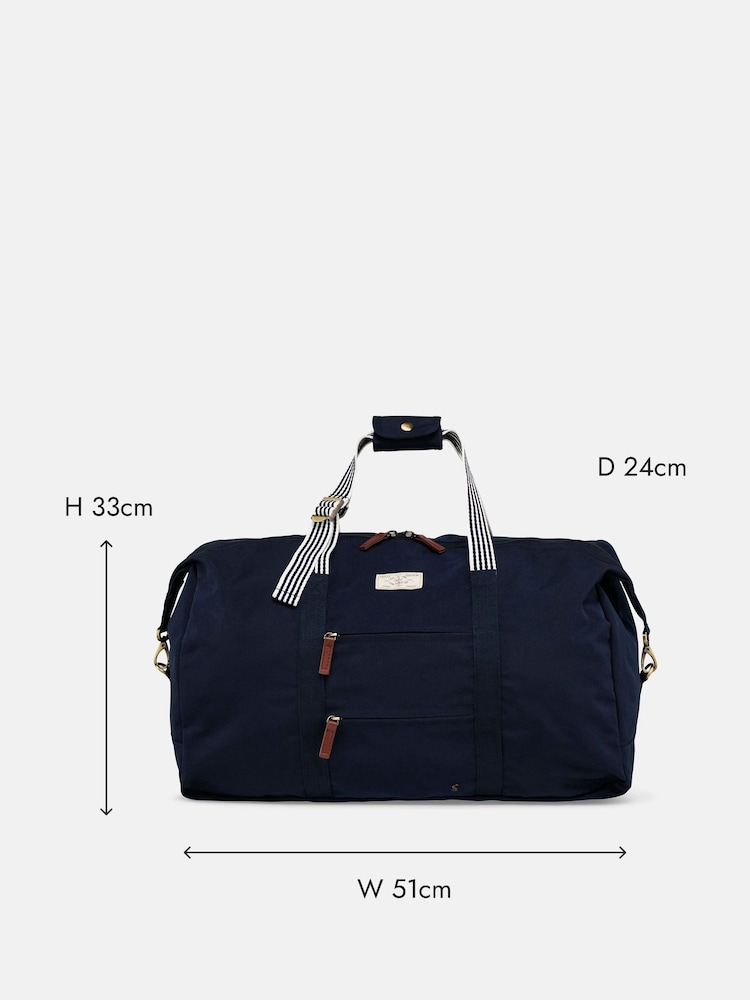 Joules Coast Navy Duffle Bag - Image 3 of 7