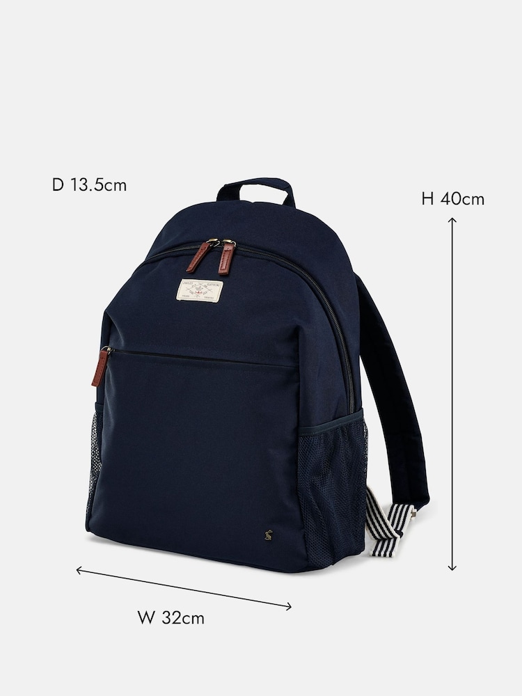Joules Coast Navy Large Backpack - Image 4 of 4