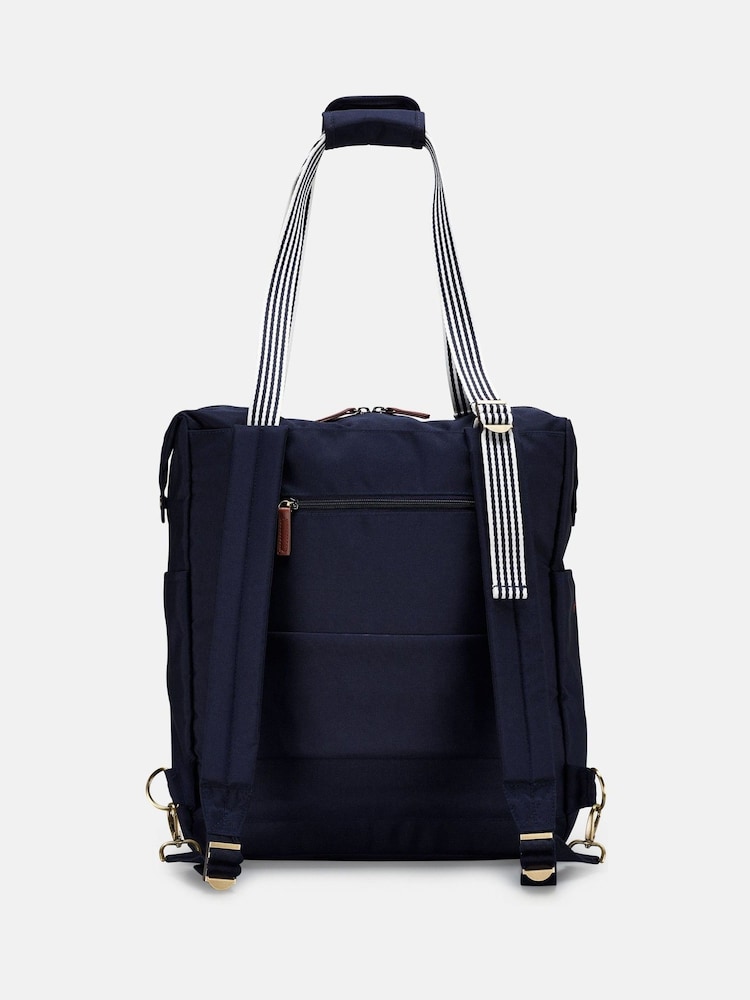Joules Coast Navy Tote Backpack - Image 2 of 5