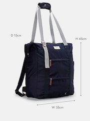 Joules Coast Navy Tote Backpack - Image 3 of 5