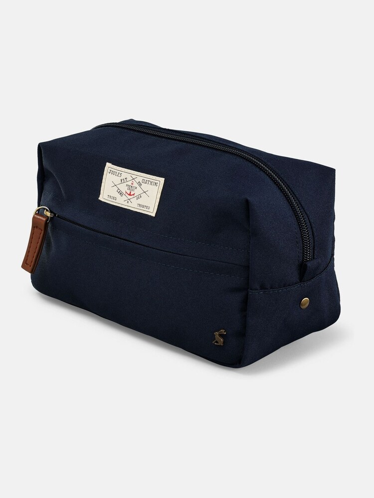 Joules Coast Navy Washbag - Image 1 of 4