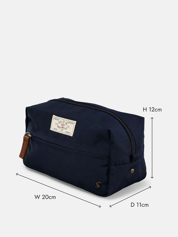 Joules Coast Navy Washbag - Image 4 of 4