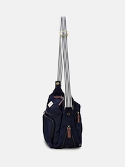 Joules Coast Navy Shoulder Bag - Image 4 of 6